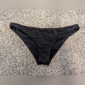 Hurley black bikini bottoms medium